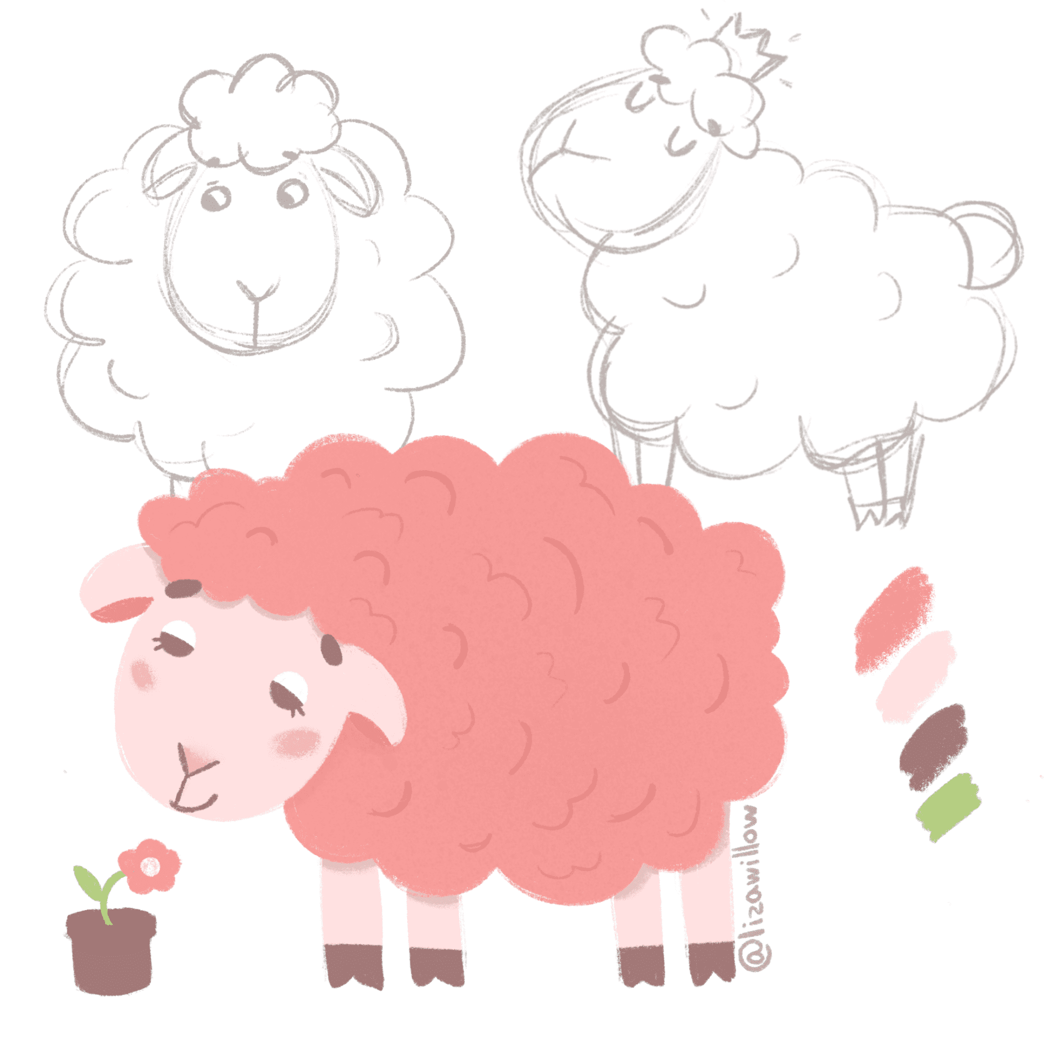 sheep sketch